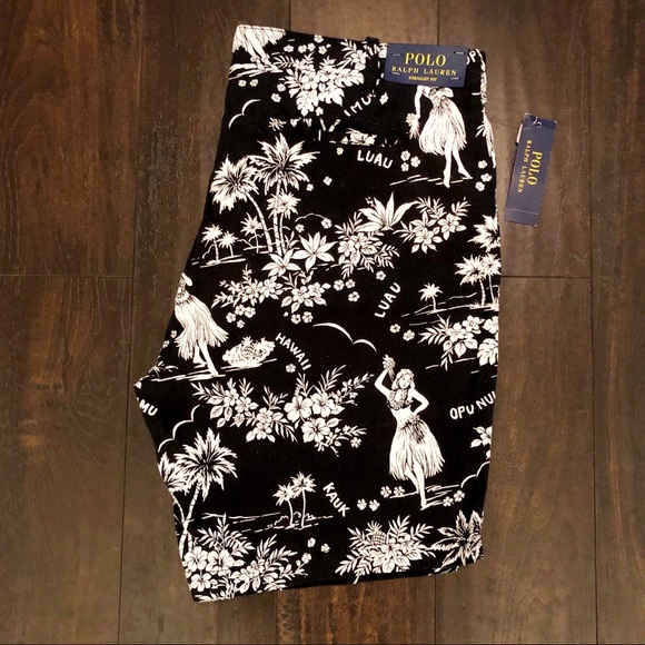 SOLD!!! Polo Ralph Lauren Luau Shorts - Picture 5 of 8